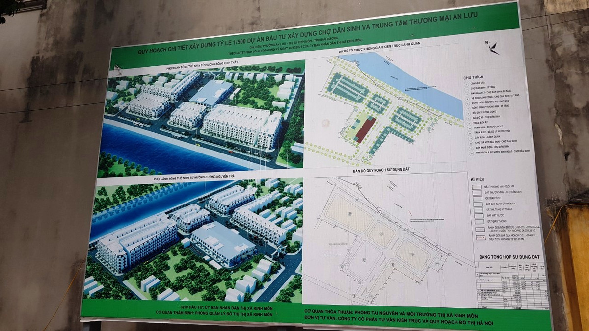 Quá trình triển khai dự án Chợ dân sinh và Trung tâm thương mại An Lưu đến nay đang có các tồn tại, vi phạm. Một trong số sai phạm được chỉ ra, nhiều công trình được xây dựng diễn ra trong khi chưa có dự án đầu tư được phê duyệt, chưa lựa chọn được chủ đầu tư. 