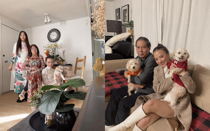 Trong một lần tâm sự với nghệ sĩ Thúy Nga, Xuân Nghi cho biết nhờ bố mẹ cô mới có thể hòa nhập, sinh sống ở Mỹ một cách nhanh chóng: "Khi qua đây ba con làm báo người Việt, còn mẹ con thì làm móng để lo lắng, trang trải cho gia đình. Cả ba mẹ con đều phải đi làm hết, khác hẳn cuộc sống hồi ở Việt Nam. Con nghĩ con vui vẻ, hạnh phúc và hòa nhập nhanh được như vậy. Con tự hào có thể nói rằng con có thể lo cho gia đình". Xuân Nghi đã chủ động sắp xếp lại công việc ở Việt Nam để về Mỹ đón Tết Nguyên đán năm vừa qua với gia đình 