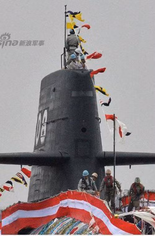 Dự kiến, tàu ngầm lớp Soryu mang tên Sekiryu sẽ chính thức phục vụ vào tháng 3/2017.