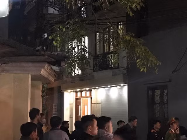 Ngôi nhà nơi ông Lâm tử vong.