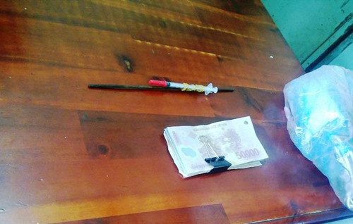 Dụng cụ gây án của tên Quốc khiến giới tài xế xe tải khiếp đảm.