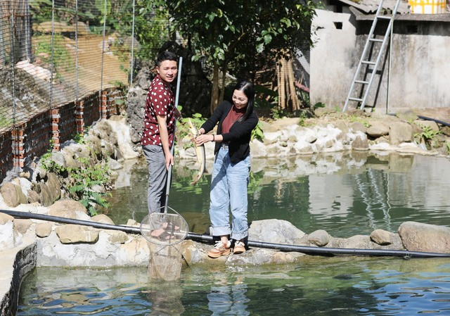 Mo hinh nuoi ca tam ket hop du lich cong dong o Yen Lap-Hinh-2