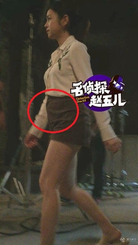 Tran Nghien Hy lo bung bau 3 thang tren phim truong-Hinh-2