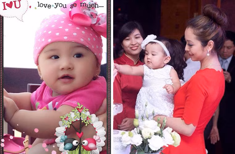 Bé Na - con gái của Jennifer Phạm và doanh nhân Đức Hải bụ bẫm, đáng yêu như thiên thần. Jennifer Phạm sinh bé Na tại Mỹ vào tháng 7/2013. Hiện bé đang sống cùng bố mẹ tại Việt Nam.