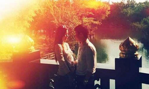 Khoảnh khắc hạnh phúc của Midu và Quang Thành được nữ diễn viên chia sẻ trên trang cá nhân trước đây.