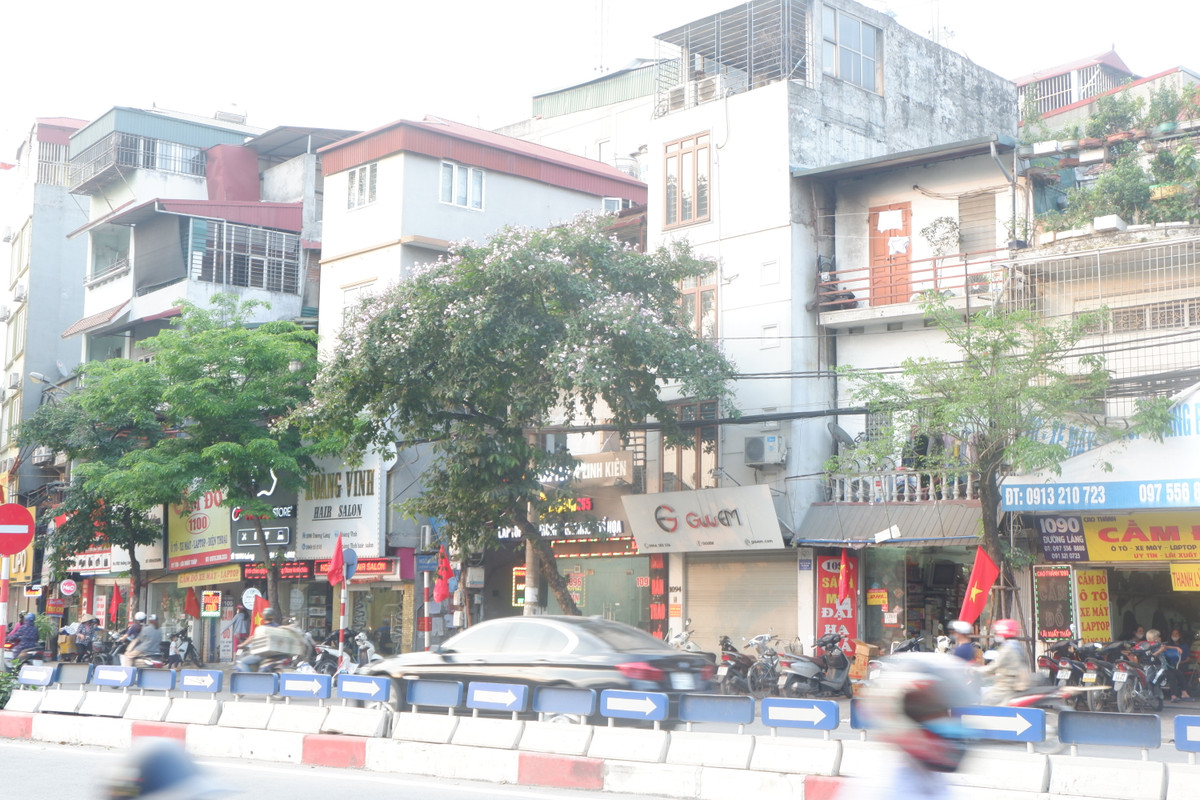 Hình ảnh ghi nhận tại đường Láng.