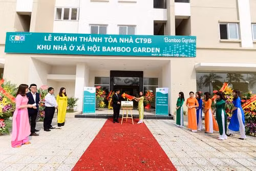 Soi can ho du an Bamboo Garden gia 9,96 trieu re nhat HN