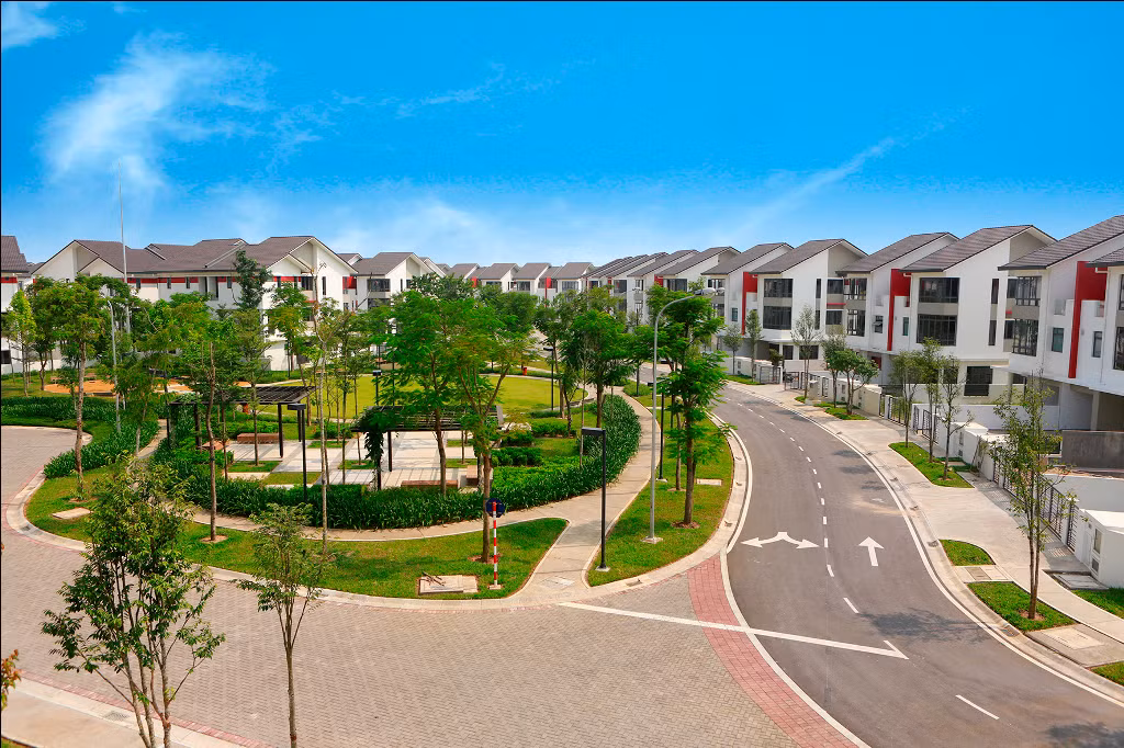 Soi gia ca, thiet ke biet thu, nha pho du an Gamuda City-Hinh-3