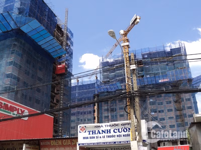 Dự kiến những căn hộ đầu tiên sẽ được bàn giao nhà vào tháng 1/2016.