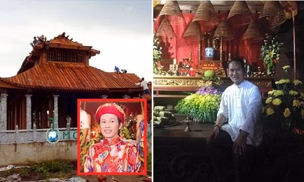 Nhà thờ Tổ nghiệp của danh hài Hoài Linh. Sau nhiều năm đi diễn, danh hài Hoài Linh đã dành dụm toàn bộ số tiền mình tích cóp được để mua một mảnh đất rộng ở quận 9 (TP,HCM) và xây nhà thờ Tổ. Đây là cách mà nam danh hài thể hiện sự sùng kính của mình đối với tổ nghiệp.