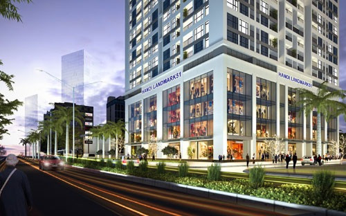 Phối cảnh dự án.