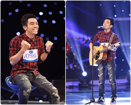 Mặc dù bạn gái Ngọc Hà phải ngậm ngùi ra về nhưng Ngô Thế Phương vẫn giữ vững phong độ cho phần trình diễn ca khúc "Nơi ấy". Nam thí sinh xuất sắc giành vé đi thẳng vào vòng sau.