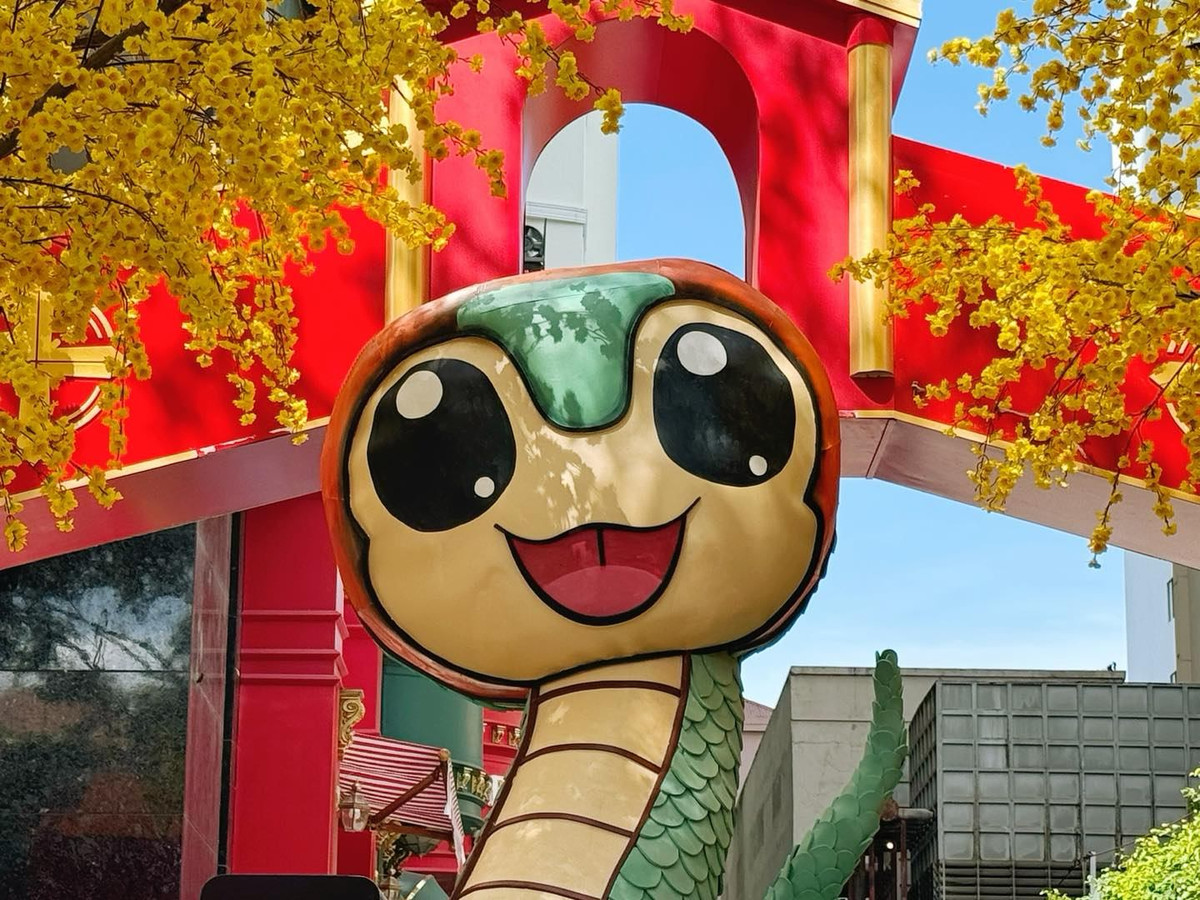 Sức hút của các mô hình linh vật rắn không chỉ mang đến niềm vui cho người dân địa phương mà còn tạo ra một làn sóng chào đón năm mới trên mạng xã hội với sự hứng khởi và tràn đầy năng lượng tích cực.