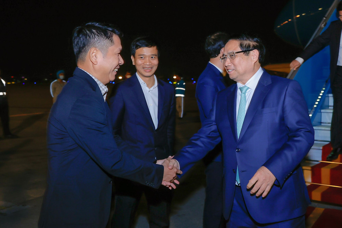 Thủ tướng Phạm Minh Chính kết thúc tốt đẹp chuyến công tác tại Lào Thu tuong Pham Minh Chinh ket thuc tot dep chuyen cong tac tai Lao