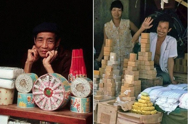 Vào những năm 90 của thế kỷ trước, việc mua sắm Tết được diễn ra sớm, có khi từ ngày ông Công ông Táo. Sau đó chợ Tết cũng họp muộn, có khi phải ngoài mồng 10, chính vì vậy nhiều người thường đi chợ để mua đủ lương thực cho cả những ngày Tết dài.