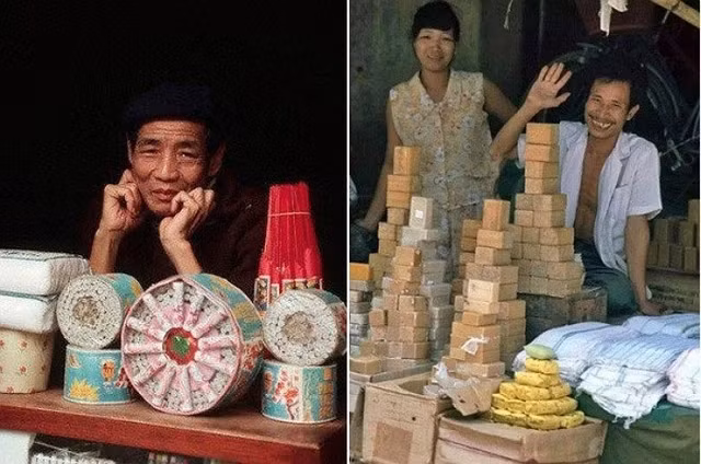 Vào những năm 90 của thế kỷ trước, việc mua sắm Tết được diễn ra sớm, có khi từ ngày ông Công ông Táo. Sau đó chợ Tết cũng họp muộn, có khi phải ngoài mồng 10, chính vì vậy nhiều người thường đi chợ để mua đủ lương thực cho cả những ngày Tết dài.