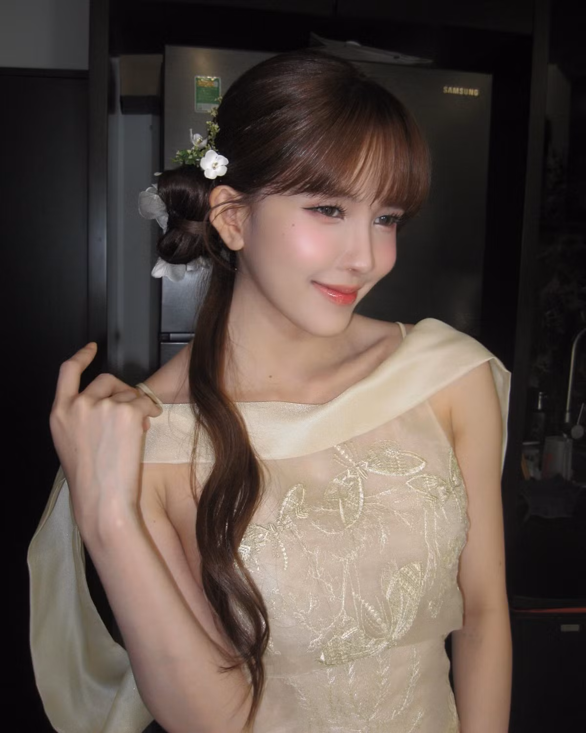 Từ sau khi tham gia "Chị đẹp đạp gió", tên tuổi Thiều Bảo Trâm được nhiều người biết đến hơn. Tài năng của cô nàng được nhiều người công nhận. (Ảnh: FB Thiều Bảo Trâm)