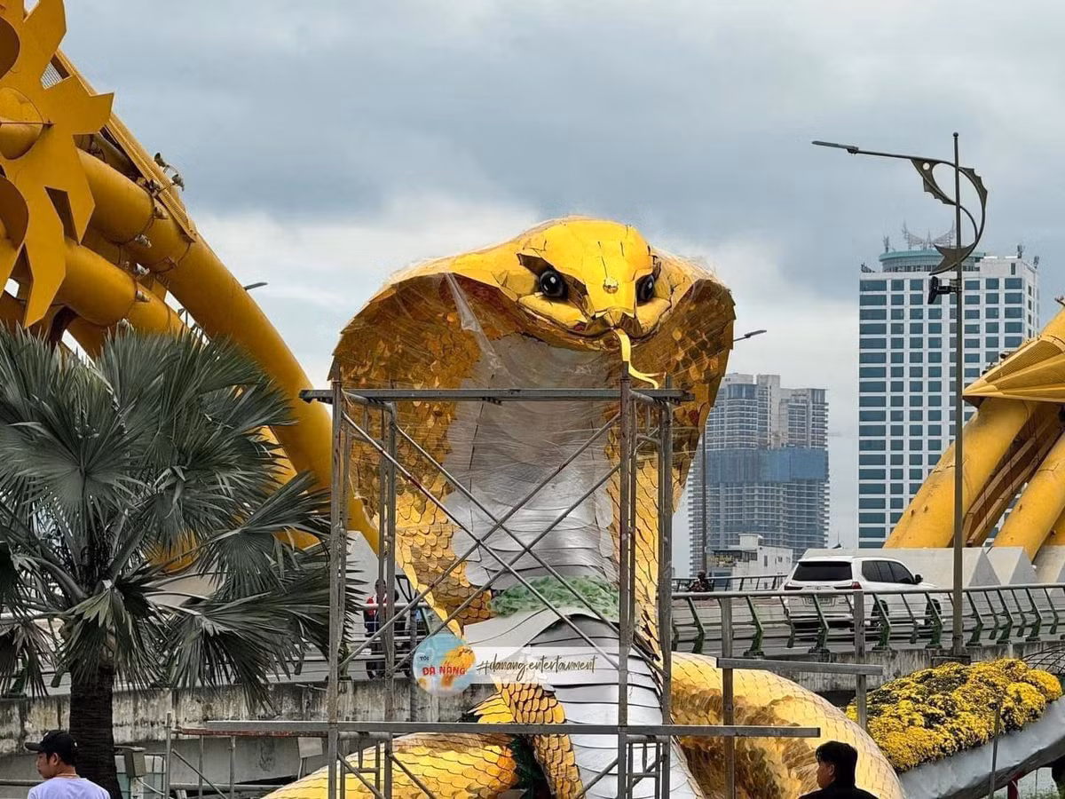 Là một con vật khi nhắc tới nhiều người đều cảm thấy sợ hãi, linh vật rắn năm 2025 được nhiều nơi biến tấu trở nên đáng yêu, ngộ nghĩnh. Thế nhưng mới đây, linh vật năm Ất Tỵ ở Đà Nẵng và Phú Yên với phong cách tả thực khiến nhiều người phải trầm trồ.