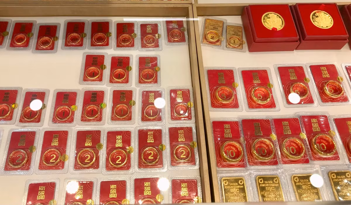 Giá vàng tăng vọt lên mức cao nhất gần 1 tháng qua Gia vang tang vot len muc cao nhat gan 1 thang qua