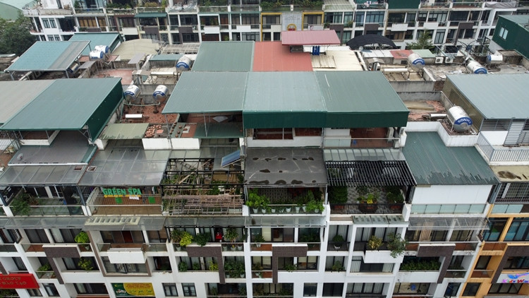 Các nhà phố thương mại tại đây đã được chủ đầu tư bàn giao cho khách hàng từ năm 2017, muộn nhất là năm 2019. Dự án này cũng không còn thuộc chủ đầu tư quản lý mà đã bàn giao cho chính quyền sở tại.