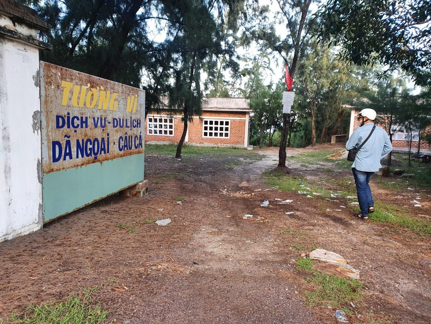 Một số công trình ở dọc quốc lộ 1D xây dựng xong nhưng đến nay không hoạt động. (Ảnh: Báo Pháp luật TP.HCM).