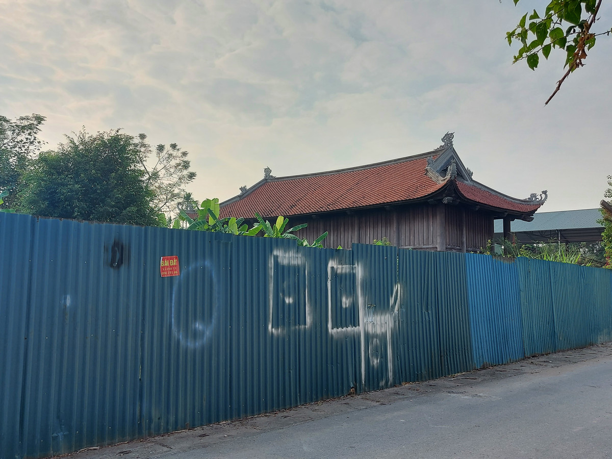 Dự án đầu tư khu vực trong đê (6,49ha) bao gồm các hạng mục: Nhà đón tiếp, quảng bá lễ hội; nhà bia; cổng phủ từ; phủ từ; lầu ngâm thơ; hồ nước... (Ảnh: Đại Đoàn Kết).