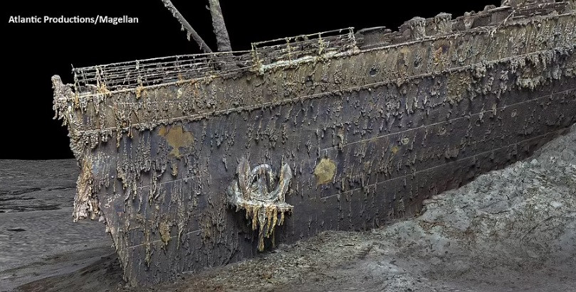 Theo đó, họ thực hiện 700.000 lần quét nhằm ghi lại hình ảnh hoàn chỉnh nhất của xác tàu Titanic. Sau đó, họ sử dụng những hình ảnh này để tạo ra hình ảnh 3D của con tàu.