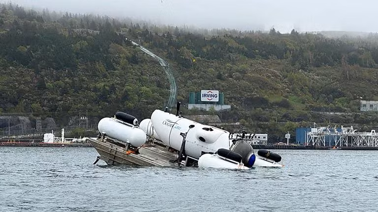 Đến ngày 22/6, Tuần duyên Mỹ xác nhận tàu lặn Titan đã bị "ép nát thảm khốc" dưới đáy biển, khiến 5 người trong khoang thiệt mạng. Các mảnh vỡ của tàu lặn Titan được tìm thấy ở khu vực cách mũi xác tàu Titanic 488m ở Bắc Đại Tây Dương.