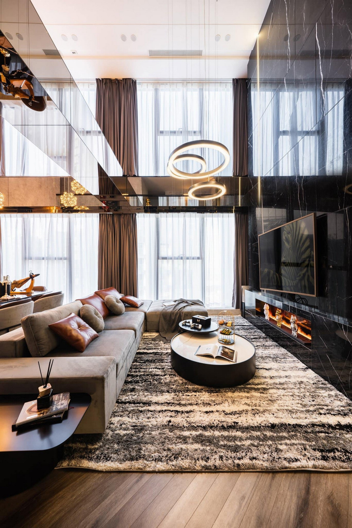 Noi that den trang cho can ho Duplex-Hinh-5