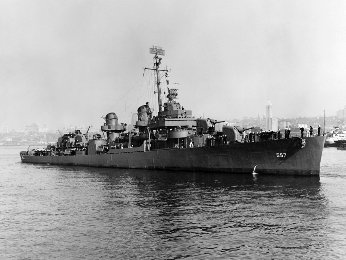 Tàu khu trục USS Johnston của Hải quân Mỹ bị đánh chìm vào ngày 25/10/1944 sau trận hải chiến cam go, ác liệt với lực lượng Nhật Bản. Xác tàu được phát hiện lần đầu tiên vào năm 2019 ngoài khơi đảo Samar, Philippines.