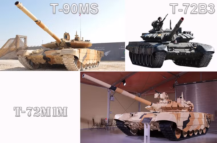 Khi nhìn qua ngoại hình của T-72M1M, dễ dàng nhận thấy nó là sự kết hợp giữa T-72B3 với T-90MS.