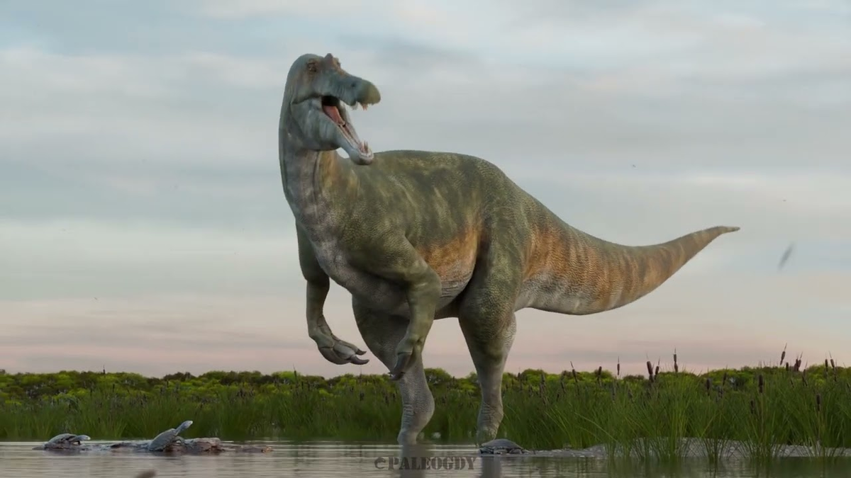 Riojavenatrix lacustris là một loài to lớn, ước tính chiều dài khi còn sống khoảng 7-8 m và nặng khoảng 1,5 tấn.