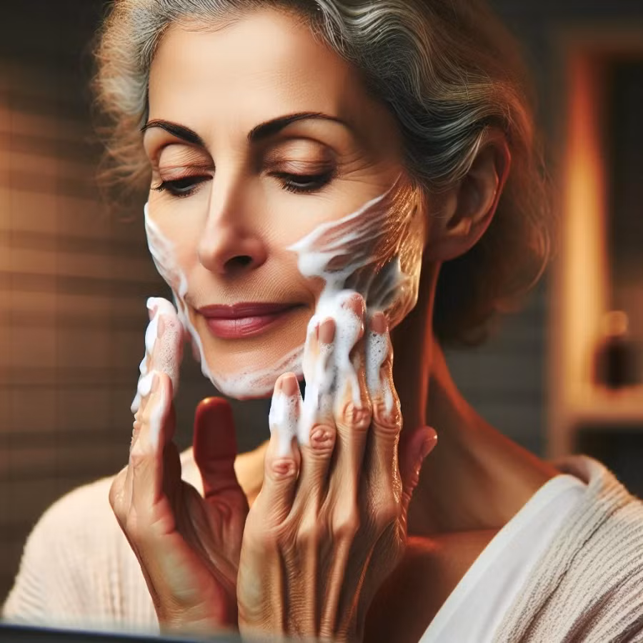 Bi quyet chong lao hoa da sau tuoi 50