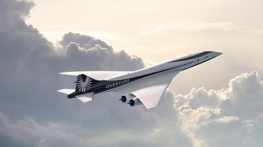 1. Boom Overture: Được công ty Boom phát triển, máy bay này có vận tốc hành trình 2.100 km/h và có thể chở 64 - 80 hành khách. Dự kiến máy bay siêu thanh Boom Overture sẽ bắt đầu chở khách vào năm 2029 và sử dụng nhiên liệu hàng không bền vững.