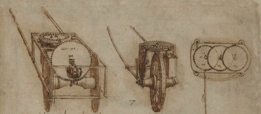 Nhiều nghiên cứu cũng đã chỉ ra sự tiên tiến trong nghiên cứu vũ khí quân sự của Leonardo da Vinci, từ nỏ khổng lồ đến ý tưởng về xe tăng.