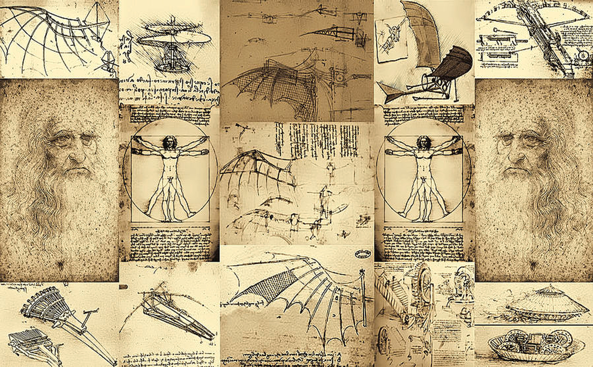 Sinh năm 1452, da Vinci được coi là siêu thiên tài với kiến thức đa dạng từ toán học, vật lý, thiên văn học, đến hội họa và điêu khắc. Ông không chỉ để lại những tác phẩm nghệ thuật vĩ đại như "Mona Lisa" và "Bữa ăn tối cuối cùng", mà còn có khoảng 6.000 trang bản thảo về những nghiên cứu sâu sắc trong nhiều lĩnh vực khác nhau.