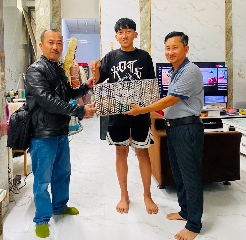 Cá thể tê tê này được phát hiện bởi một học sinh của Trường THCS Nguyễn Bỉnh Khiêm, trong khu vực đông dân cư ở TP. Hội An.