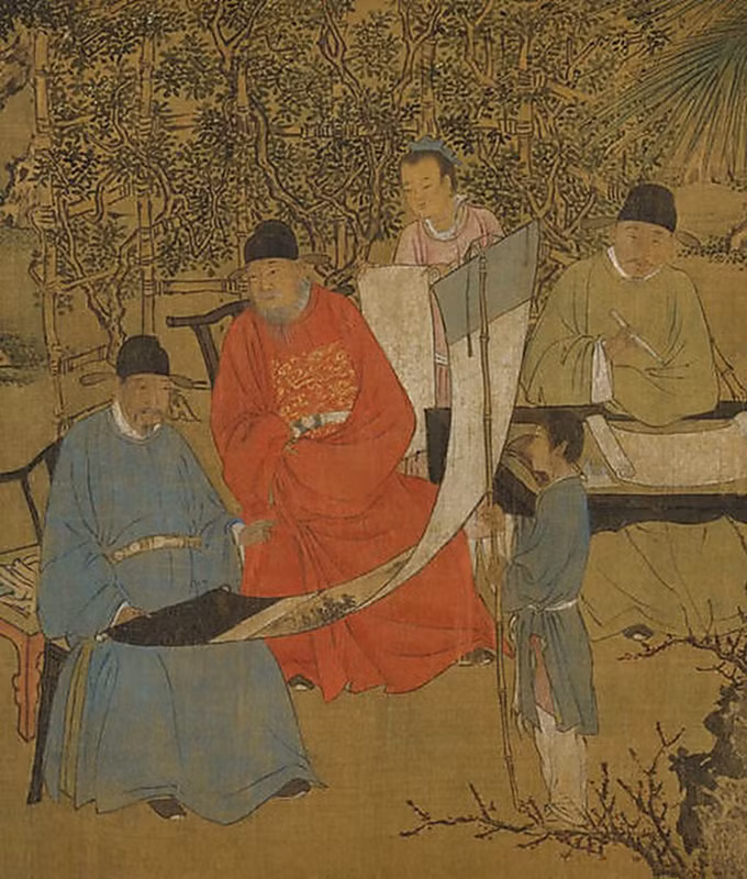 Con cháu của Cố Phác đã đến hiện trường và biểu hiện sự xót xa khi ngôi mộ của tổ tiên bị đào bới.