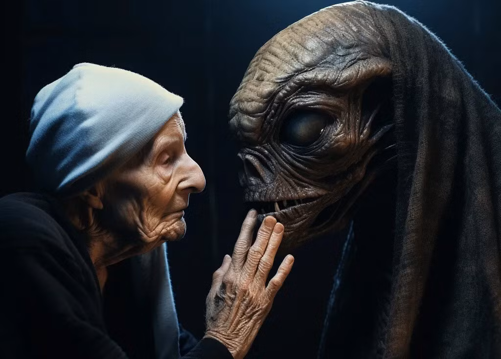 Nhà tiên tri Vanga đã dự đoán một cuộc gặp gỡ kinh hoàng giữa con người và người ngoài hành tinh vào năm 2221.