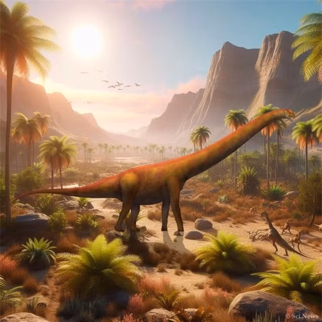 Các mẩu xương khai quật chỉ bao gồm 7 đốt sống cổ và lưng trước, nhưng đủ để nhóm nghiên cứu dẫn đầu xác định được cây gia đình của loài này.