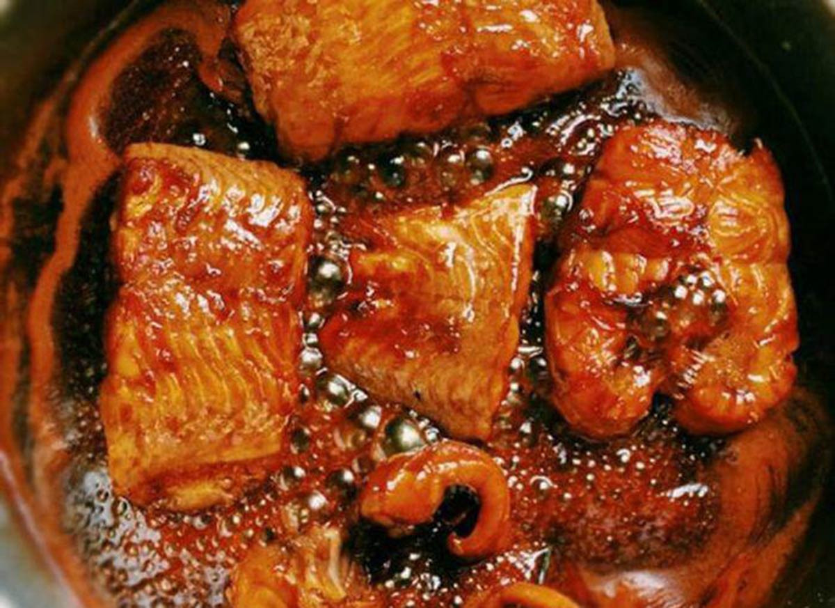 Trước đây, quả gáo thường được sử dụng để làm món cá kho.