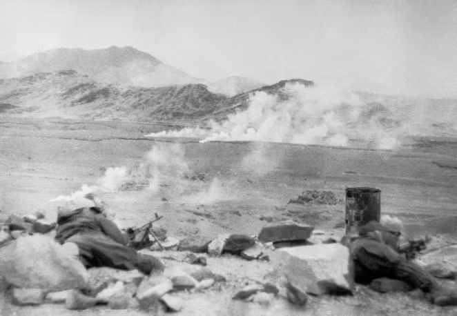 Lính dù Liên Xô trong cuộc chiến tranh Afghanistan năm 1982. Nguồn ảnh: Tass.