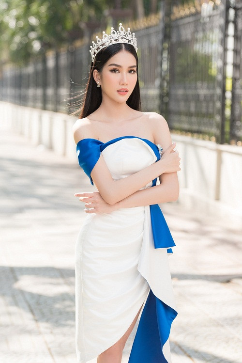 Những điều này càng góp phần khích lệ Phương Anh để có thể đặt chân tới Miss International.