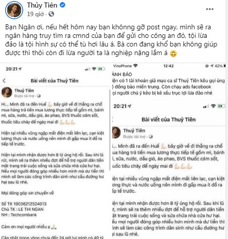 Gia Thuy Tien lua tien thien nguyen: Co phat duoc tai khoan Le Thi Ngan?-Hinh-2