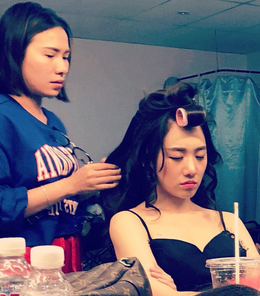 Ai đó chụp ảnh "dìm hàng" Hari Won nhưng bất thành.