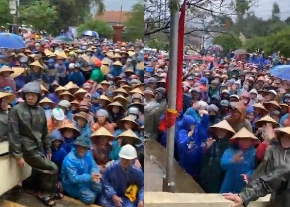 Thuy Tien phat tien cho hon 1000 dan Minh Hoa, tran an “con tien“