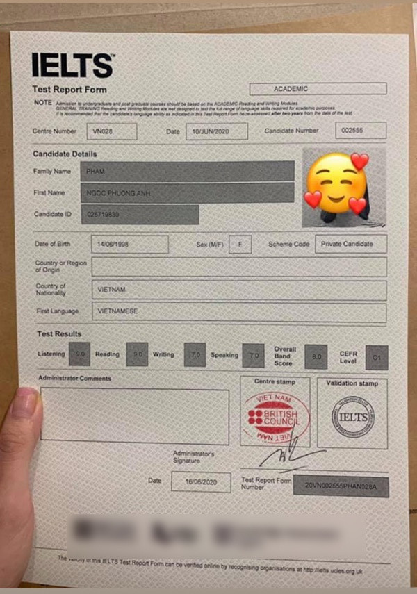 Bat ngo bang diem trung binh 9,5 cua A hau Phuong Anh-Hinh-2