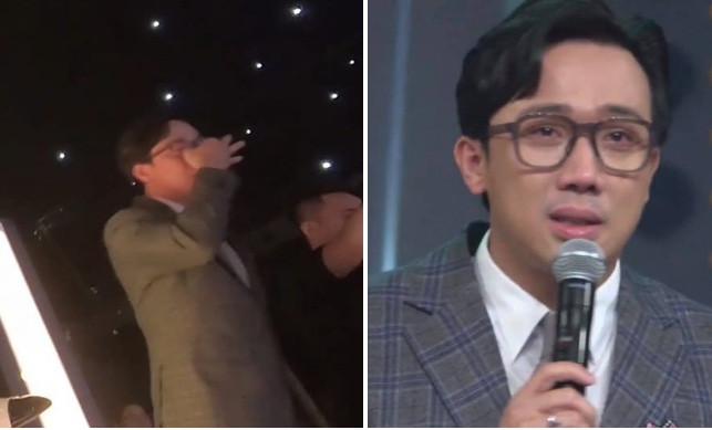 Tran Thanh lai bat khoc o chung ket Rap Viet-Hinh-2