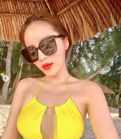 Ngoài vòng 1, Kỳ Duyên cho biết cô không chỉnh sửa bất cứ bộ phận nào trên cơ thể.