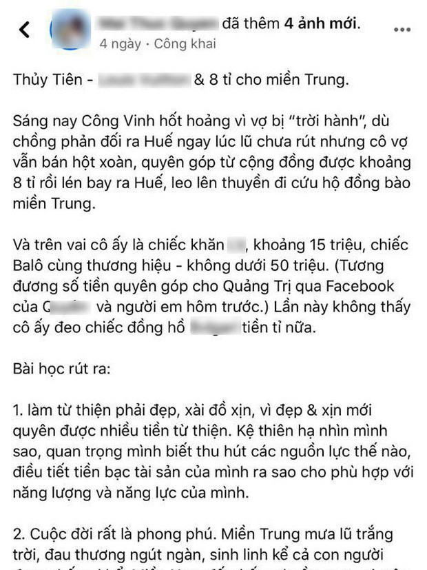 Nu MC bi nem da khi sam soi trang phuc Thuy Tien tu thien-Hinh-3
